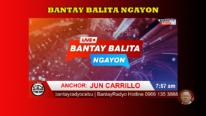 Bantay Balita Ngayon hosted by Jun Carrillo (October 23, 2026)